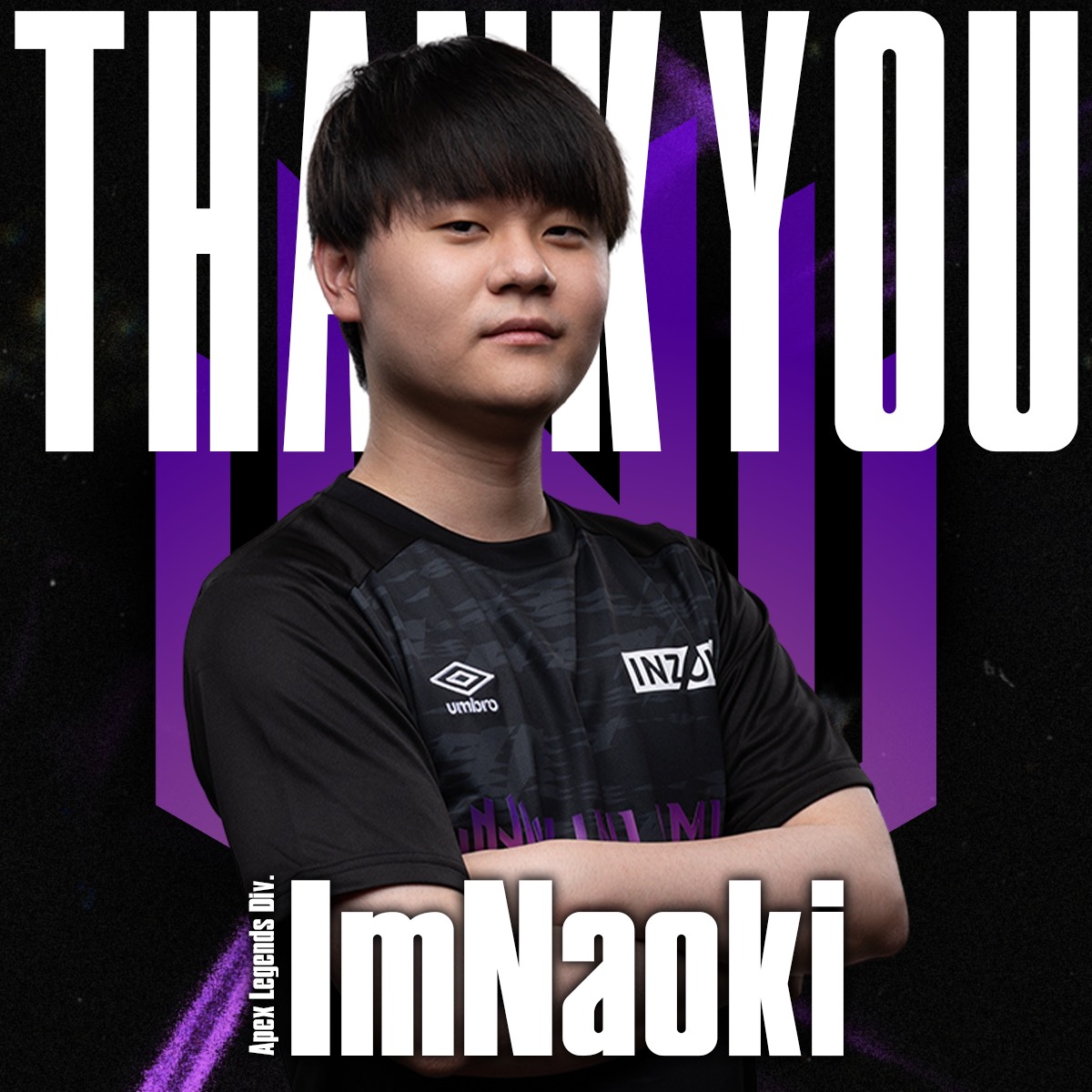 ニュース記事:【Apex Legends部門】ImNaoki卒業のお知らせのトップ画像